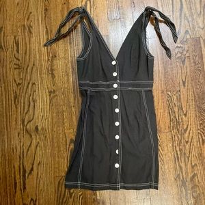 Free People Mini tie dress